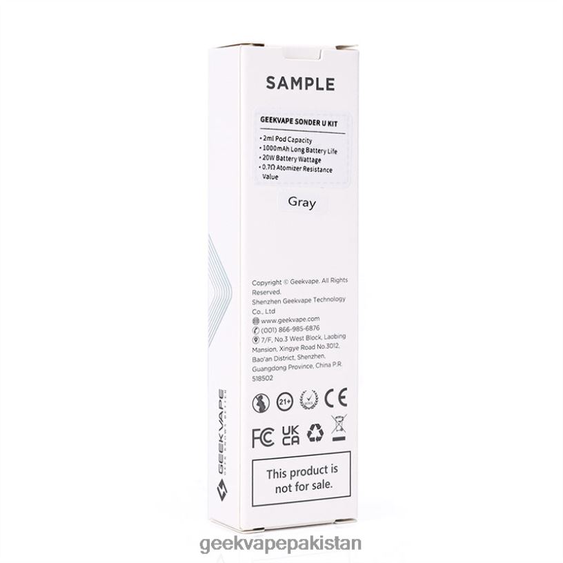 Geekvape سونڈر یو پوڈ سسٹم کٹ 1000mah شراب سرخ J288L4133 - Geek Vape Pakistan