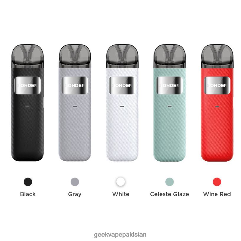 Geekvape سونڈر یو پوڈ سسٹم کٹ 1000mah سفید J288L4136 - Geekvape Flavors
