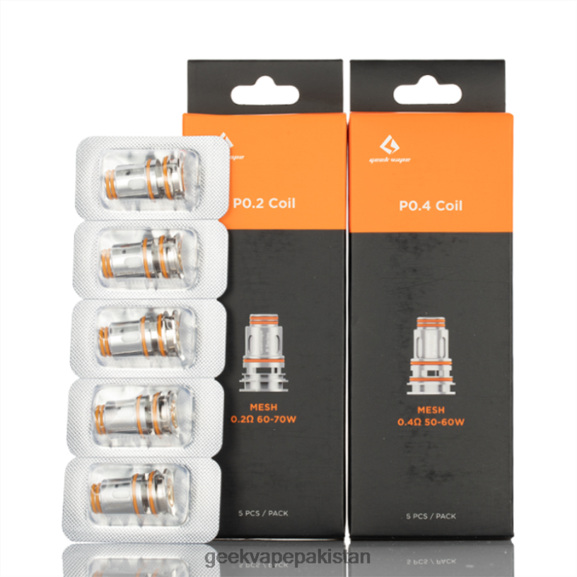 Geekvape 5 پی سیز / پیک پی سیریز کوائل p0.15 ohm xm J288L414 - Geek Vape Karachi