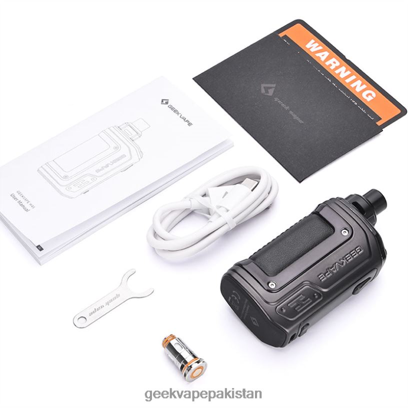 Geekvape h45 (ایجیس ہیرو 2) پوڈ موڈ کٹ 1400mah 4ml گن میٹل J288L497 - Geekvape Nicotine