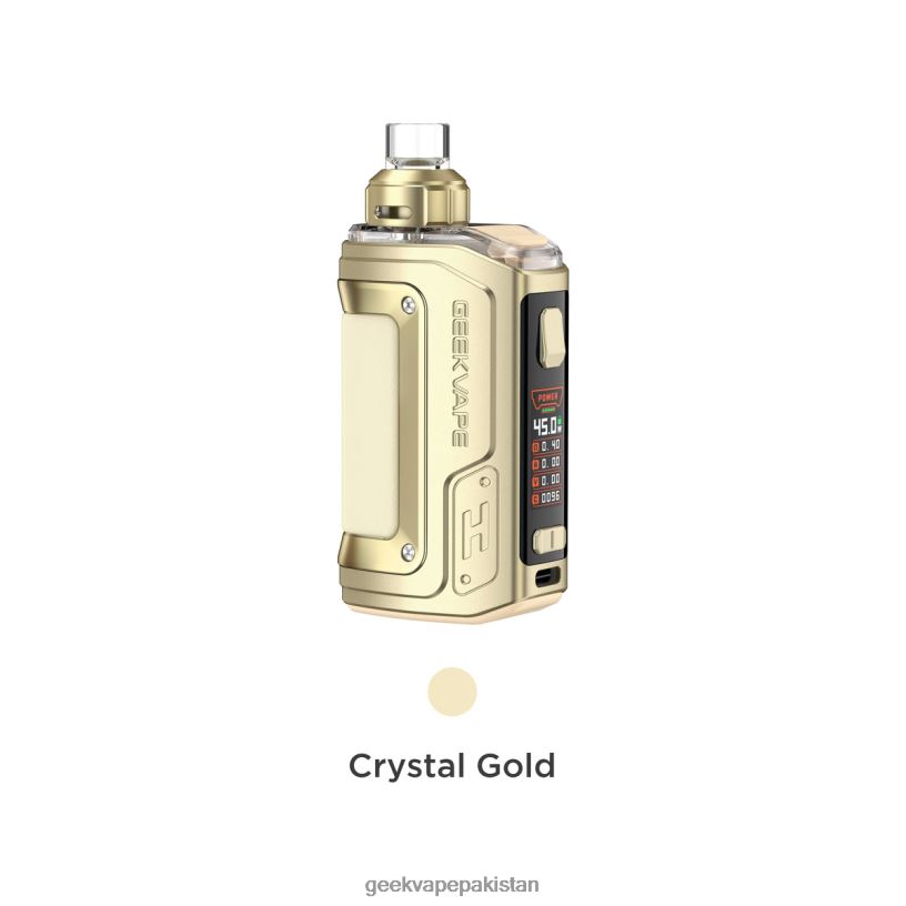 Geekvape h45 (ایجیس ہیرو 2) پوڈ موڈ کٹ کرسٹل ایڈیشن کرسٹل جامنی J288L4139 - Geek Bar Pakistan