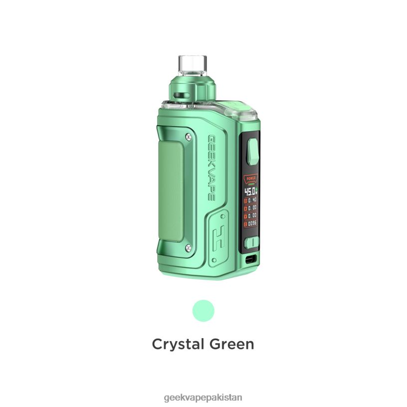 Geekvape h45 (ایجیس ہیرو 2) پوڈ موڈ کٹ کرسٹل ایڈیشن کرسٹل نیلا J288L4142 - Geekvape Price in Pakistan