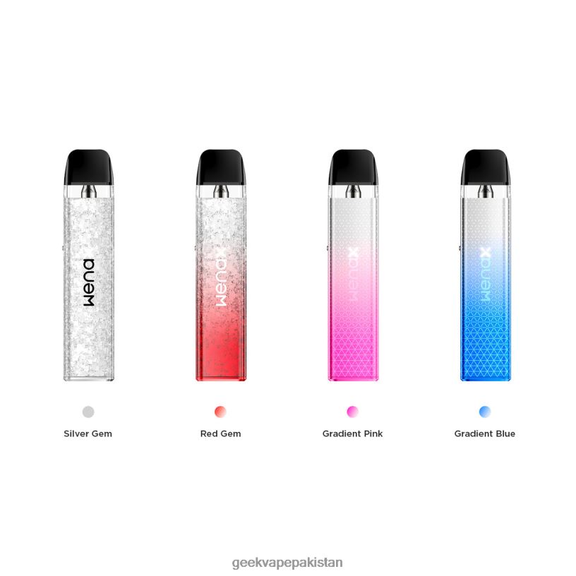 Geekvape wenax q mini kit 1000mah 2ml گراڈینٹ گرے J288L487 - Geekvape Nicotine