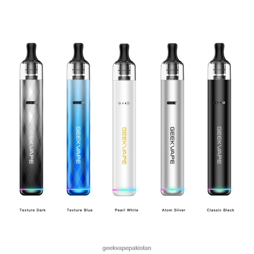 Geekvape wenax s3 (stylus 3) vape pen kit 1100mah ایٹم چاندی J288L466 - Geekvape Flavors